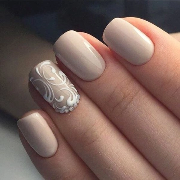 Để dành hết giãn cách đi làm đẹp chị em làm ngay 12 mẫu nail màu nude này - 2