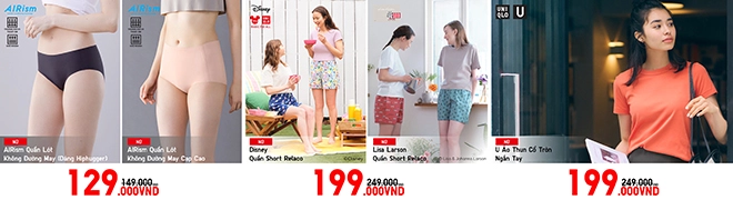 Đến hẹn lại lên tuần lễ cảm ơn của uniqlo 10-166 tung hàng loạt deal hot chỉ từ 129k mà vô vàn lựa chọn đồ mặc hè cực xinh - 1