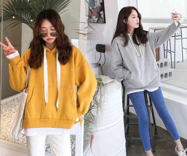 Đến mùa lạnh là áo hoodie lại lên ngôi nhưng các nàng đã biết diện sao cho sành điệu nhất - 9