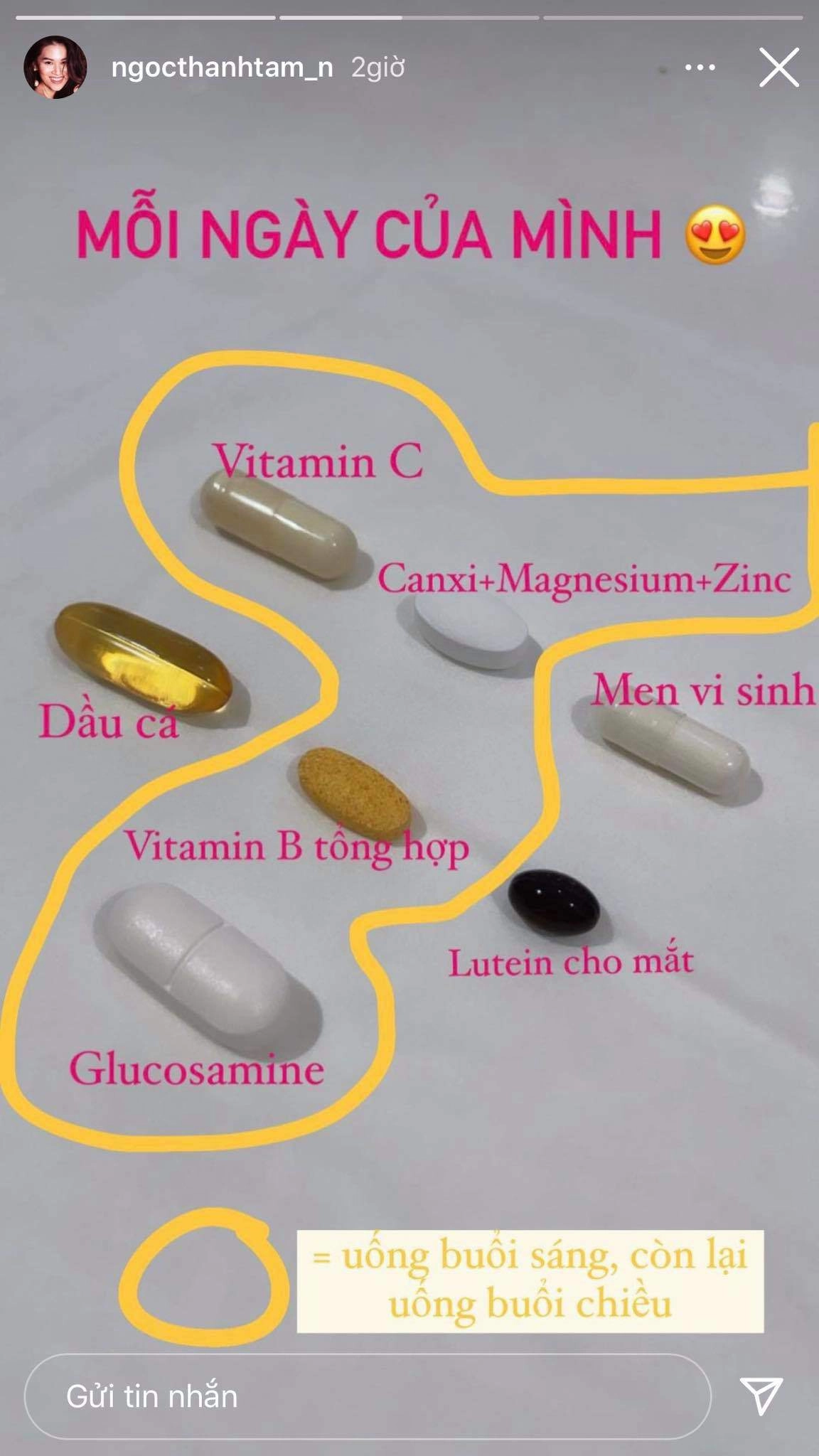 Đến tuổi ngọc thanh tâm uống cả bàn tay vitamin mai ngọc cũng cưng nựng loại viên đẹp tóc - 9