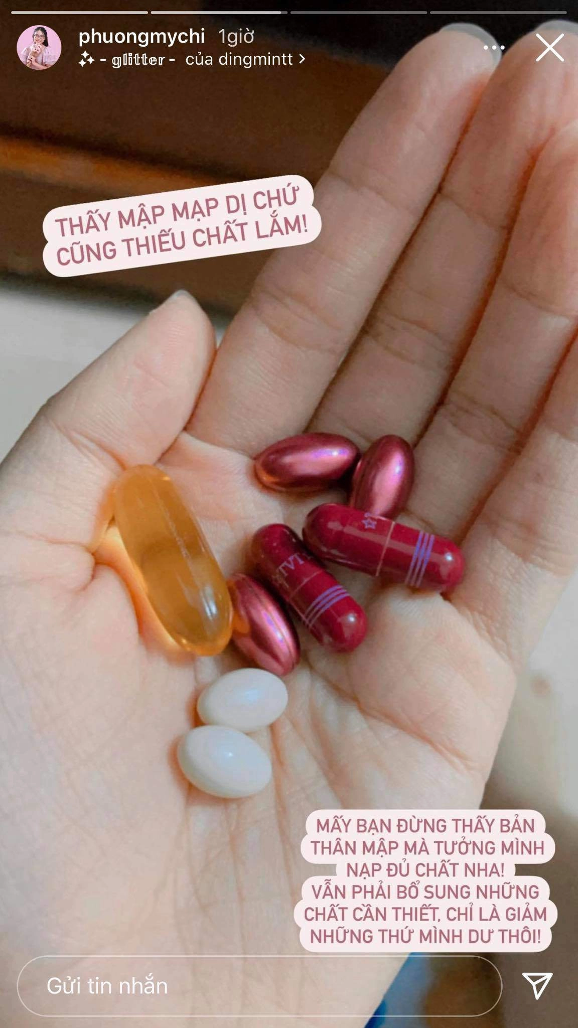 Đến tuổi ngọc thanh tâm uống cả bàn tay vitamin mai ngọc cũng cưng nựng loại viên đẹp tóc - 13