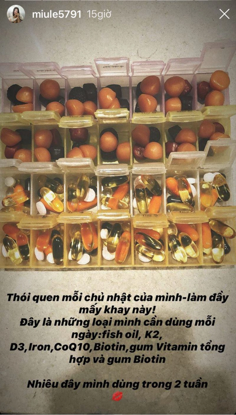 Đến tuổi ngọc thanh tâm uống cả bàn tay vitamin mai ngọc cũng cưng nựng loại viên đẹp tóc - 17