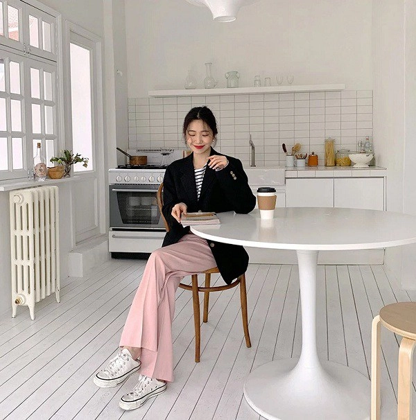Đi làm ngày đầu năm mà diện kiểu quần âu này nàng sẽ được đồng nghiệp khen ngợi không thôi - 2