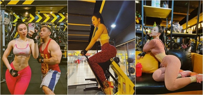 Đi tập gym bị chê đô angela phương trinh quay xe với chiếc váy nâng độ quyến rũ lên 100 - 1