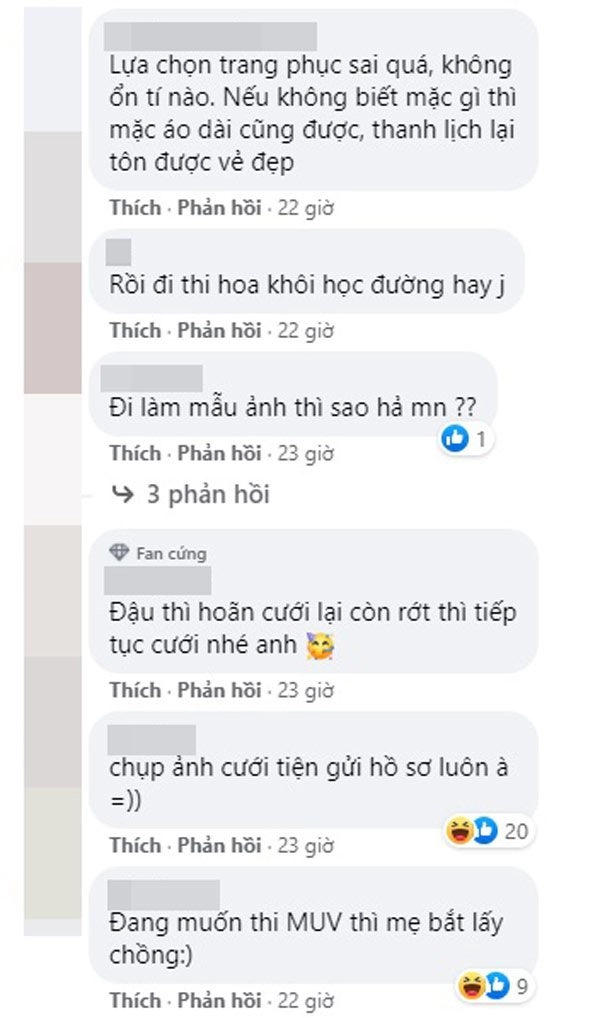 Đi thi hoa hậu mặc váy cưới cô gái nhận ngay bình luận muốn kiếm chồng hay sao - 7
