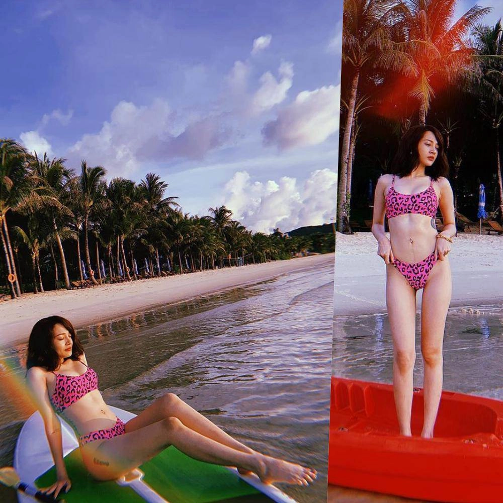 Diện bikini khoe dáng đồng hồ cát tuyệt mỹ bảo anh đập tan nghi vấn bí mật sinh con - 4