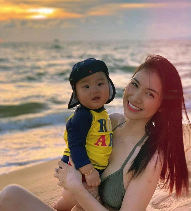 Diện bikini phải che chắn vùng dưới hoà minzy đã chịu bao đau đớn để có con trai cực phẩm - 6