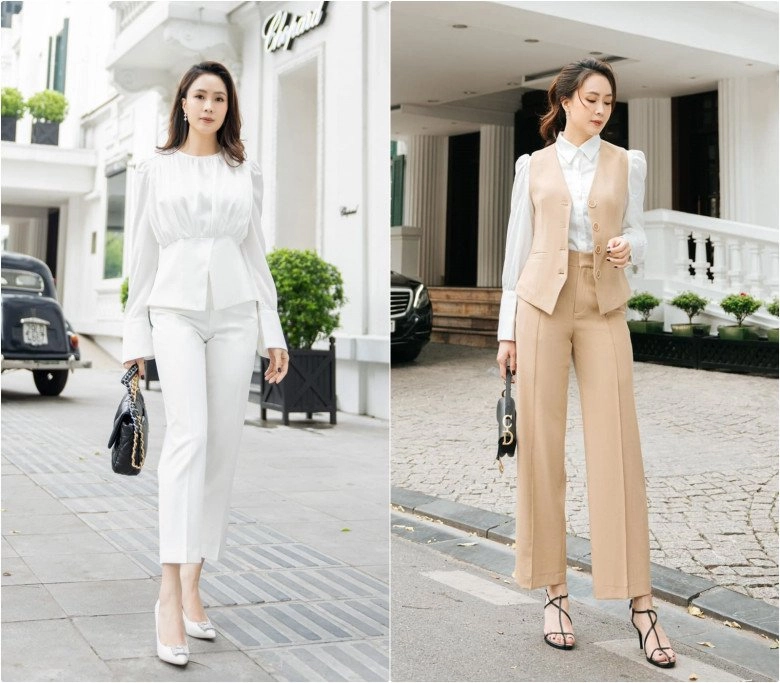 Diện chiếc quần từng bị mạnh trường cà khịa hồng diễm nay như gái đôi mươi - 7