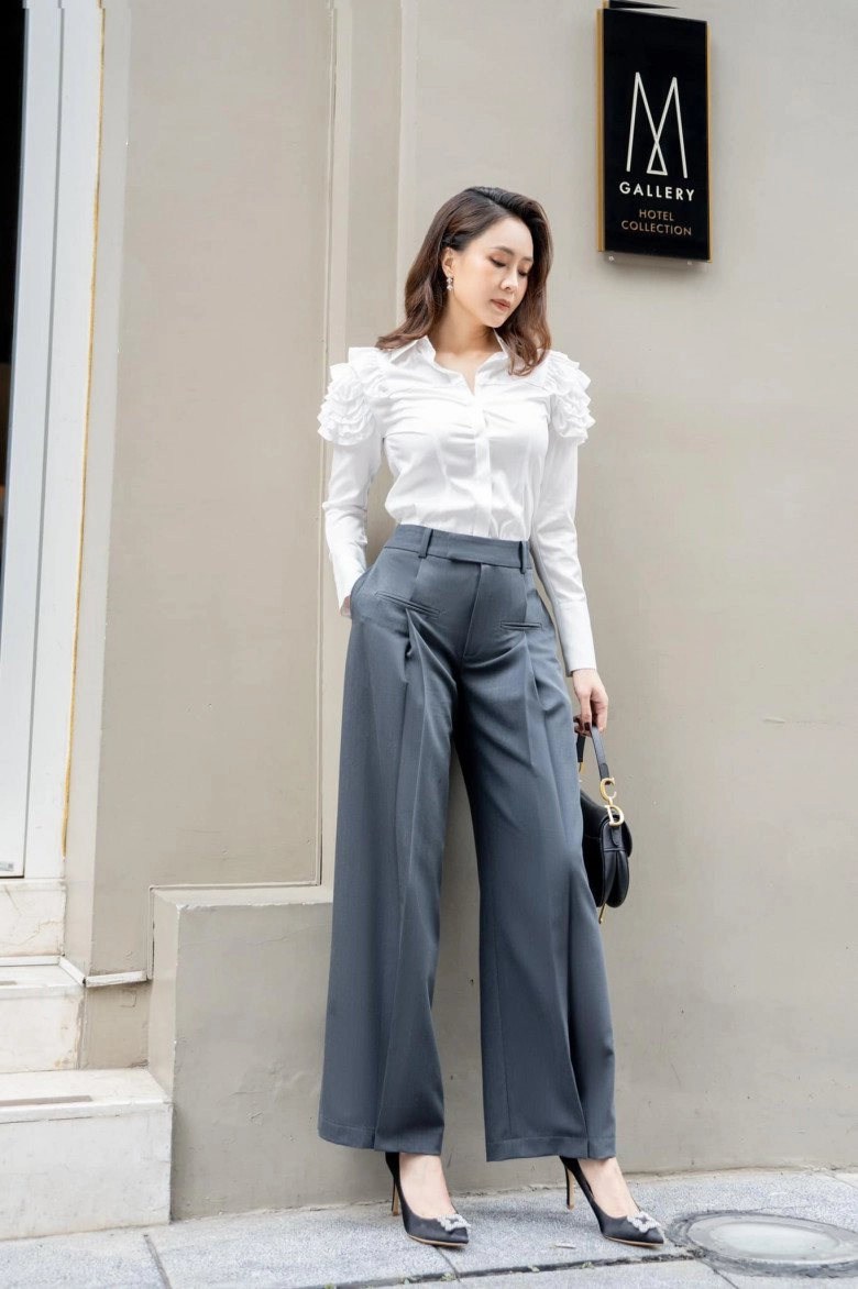 Diện chiếc quần từng bị mạnh trường cà khịa hồng diễm nay như gái đôi mươi - 8