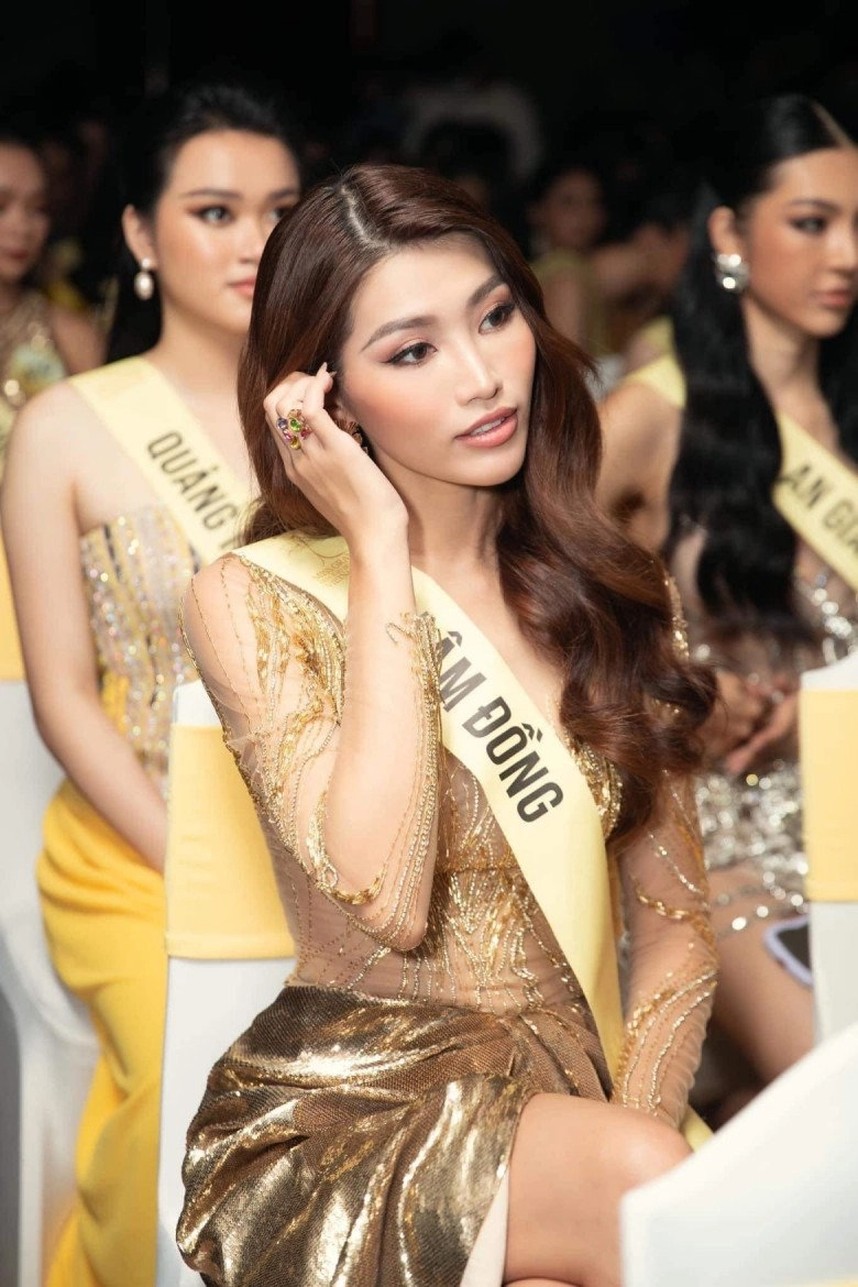 Diện lại váy của hoa hậu ngọc châu thí sinh miss grand vietnam có lấy vía đăng quang - 4