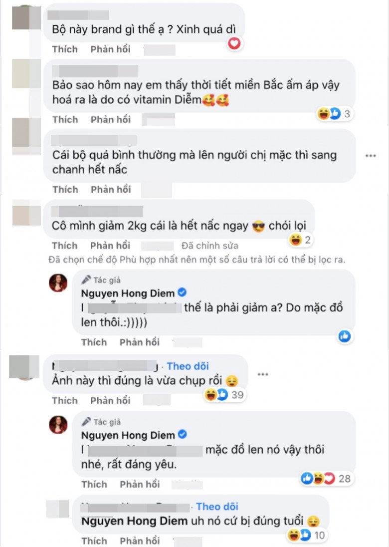 Diện set đồ len thường thường đi tắm nắng hồng diễm bị nổ comment xin in tư - 4