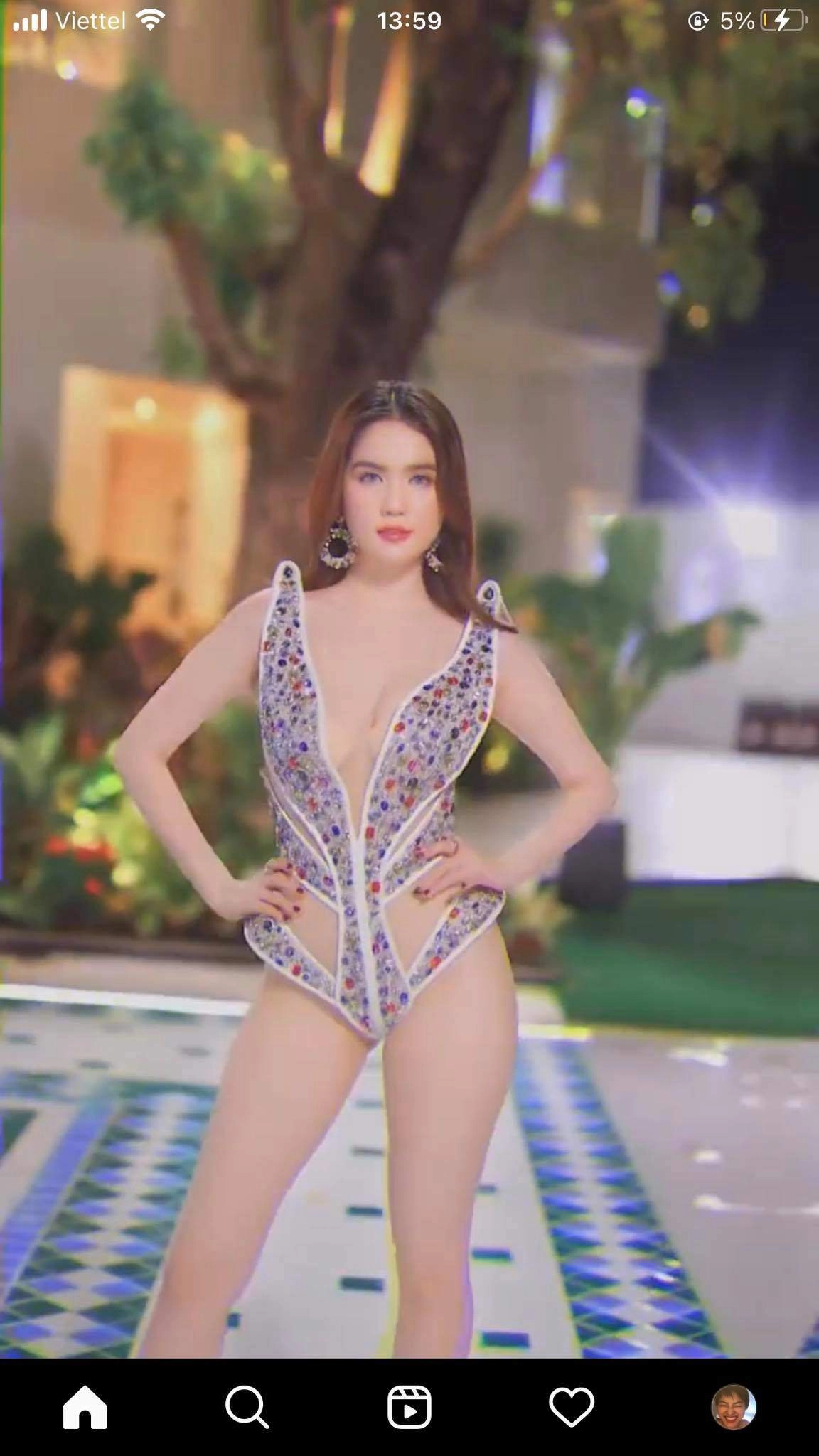 Diện toàn bikini kiểu dáng thách thức ngọc trinh lại khiến mạng xã hội dậy sóng - 7