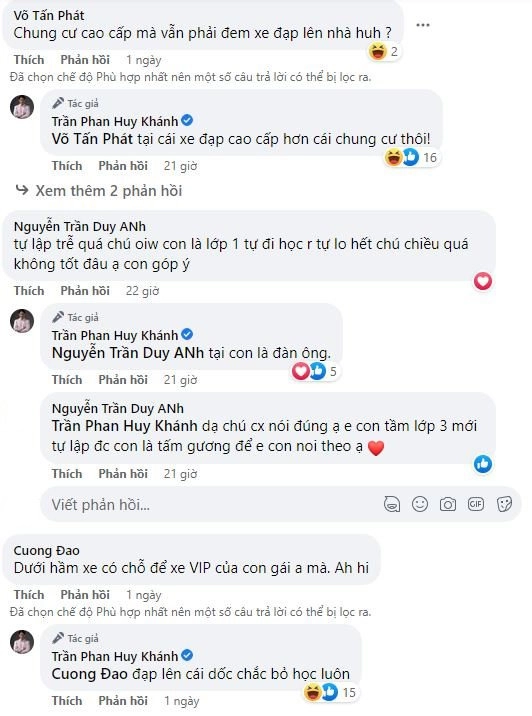 Diễn viên huy khánh khoe con gái 10 tuổi đã bắt đầu tự lập thích tự đạp xe đi học - 4