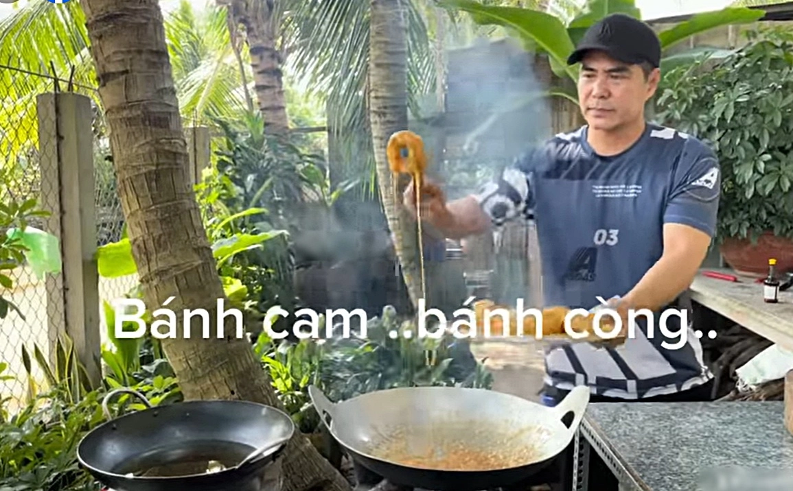 Diễn viên trung dũng làm món bánh chân quê khiến dân mạng thấy cả tuổi thơ ùa về món thứ 2 càng dữ dội - 1