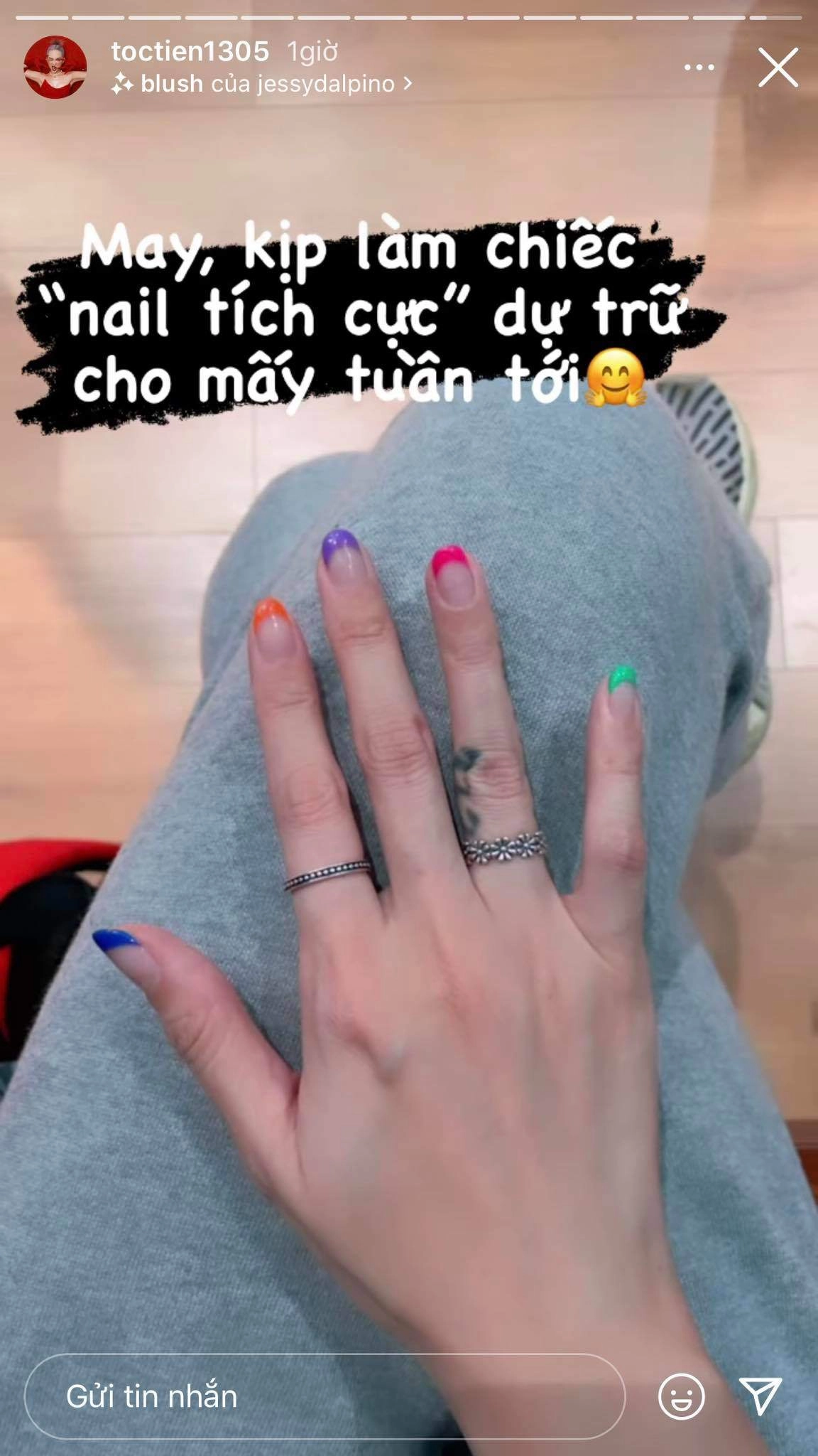 dở khóc dở cười chuyện làm nails của sao việt mùa dịch - 5