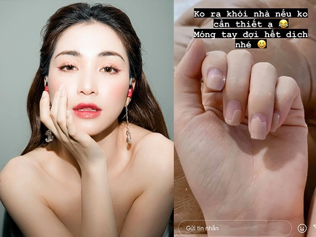 dở khóc dở cười chuyện làm nails của sao việt mùa dịch - 15