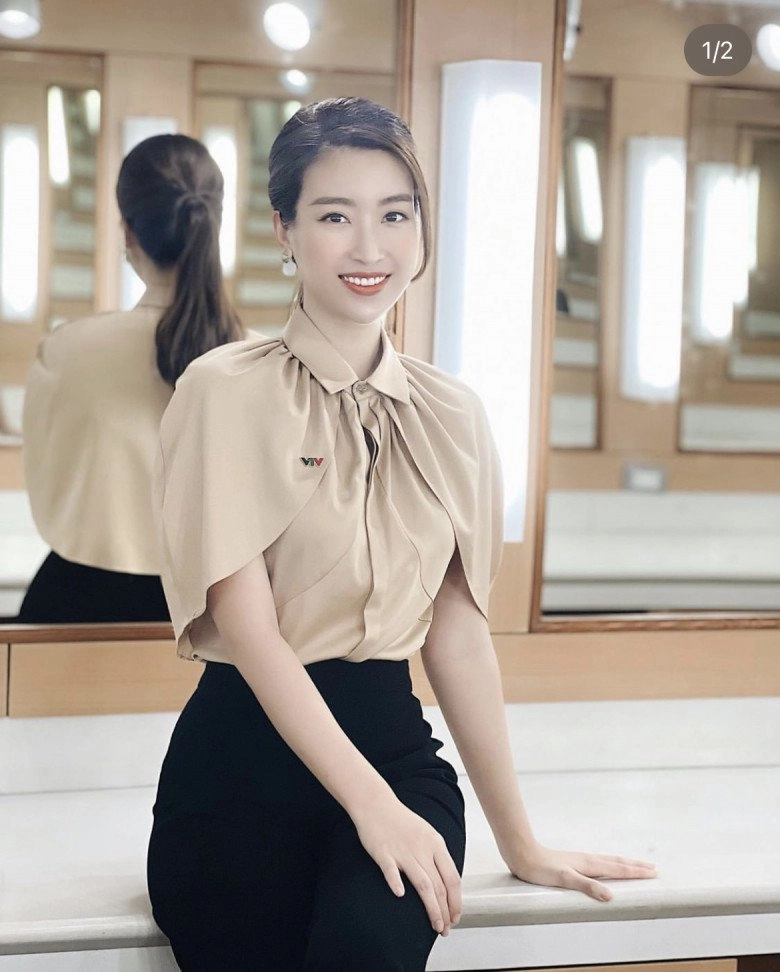 Đỗ mỹ linh lần đầu lộ diện sau tin được cầu hôn diện set đồ trẻ như nữ sinh - 9