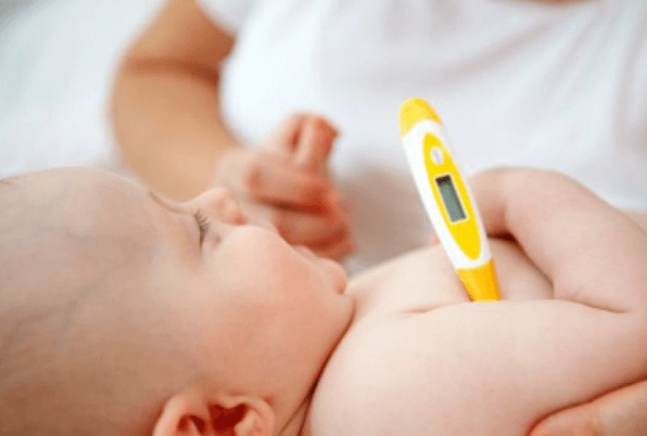Đo nhiệt độ ở nách trẻ bao nhiêu là sốt bao nhiêu là bình thường - 2