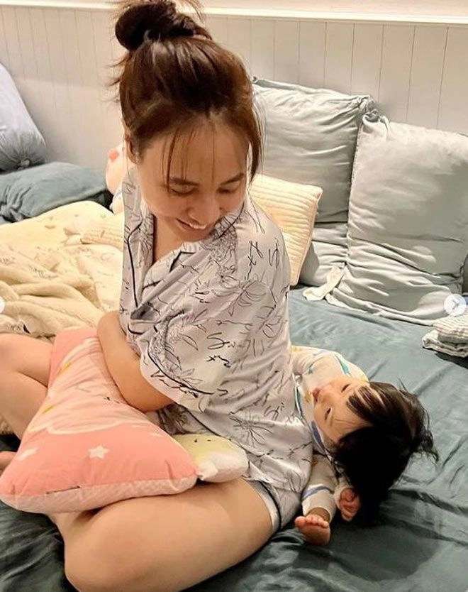 Đôi bạn thân có con với đại gia diệp lâm anh bị đồn đơn thân đàm thu trang êm ấm - 10