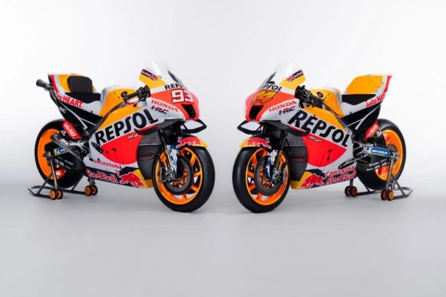 Đội đua repsol honda motogp 2022 lộ diện với ngoại hình hoàn toàn mới - 3