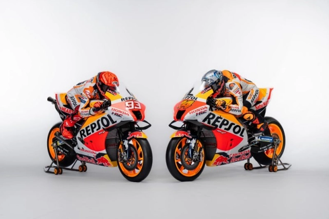 Đội đua repsol honda motogp 2022 lộ diện với ngoại hình hoàn toàn mới - 11