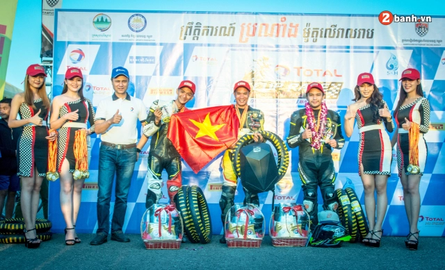Đội đua việt nam với cú lên đỉnh phi thường dành chiến thắng tại cambodia - 14