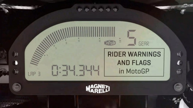 Đồng hồ xe đua motogp đặc biệt cỡ nào - 1