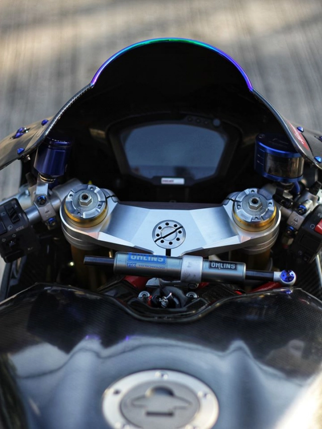 Ducati 848 evo độ nổi bật với full áo sợi carbon đẹp mê hồn - 5