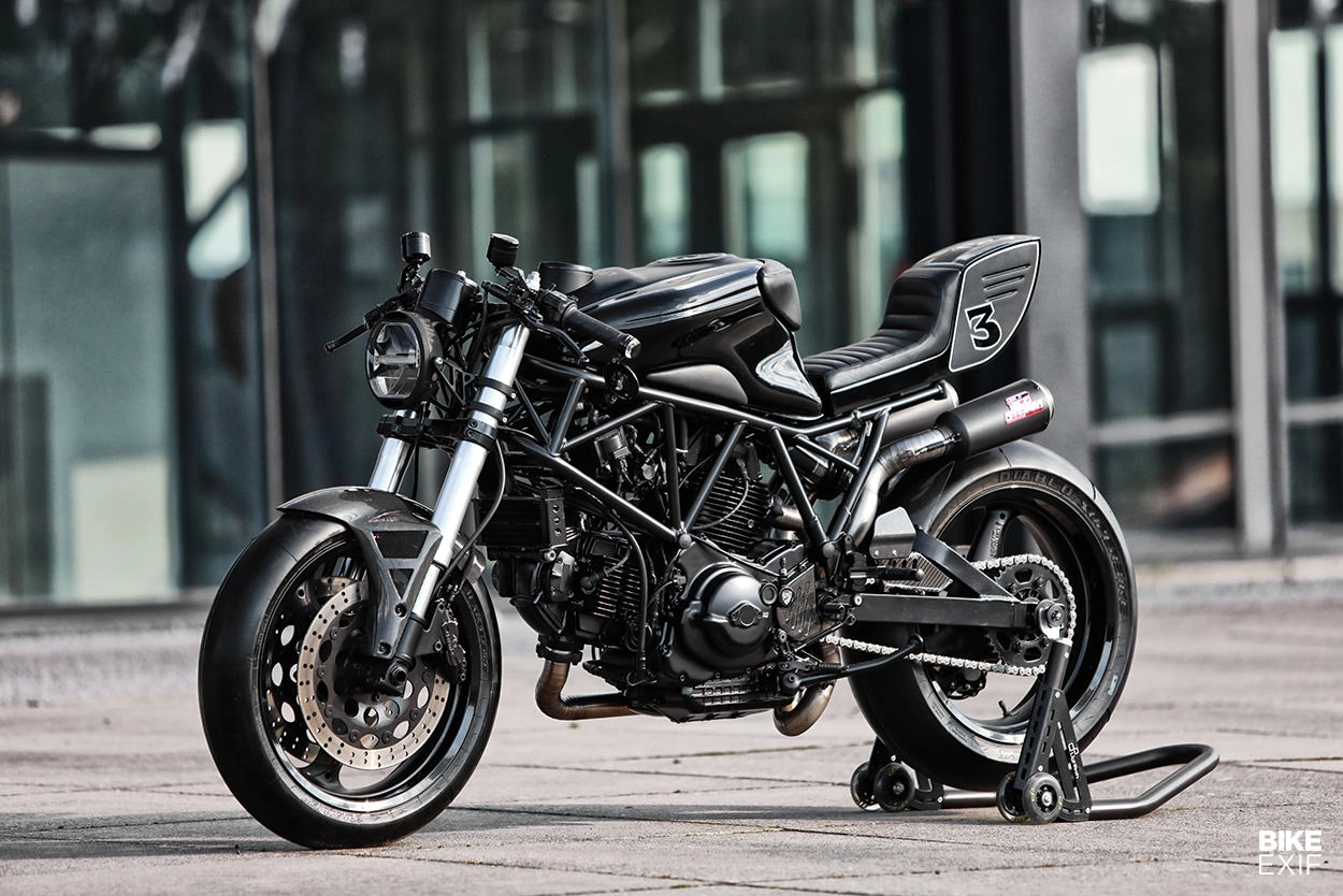 Ducati 900 ss độ theo chủ đề black in black đến từ nhà thiết kế bỉ - 8