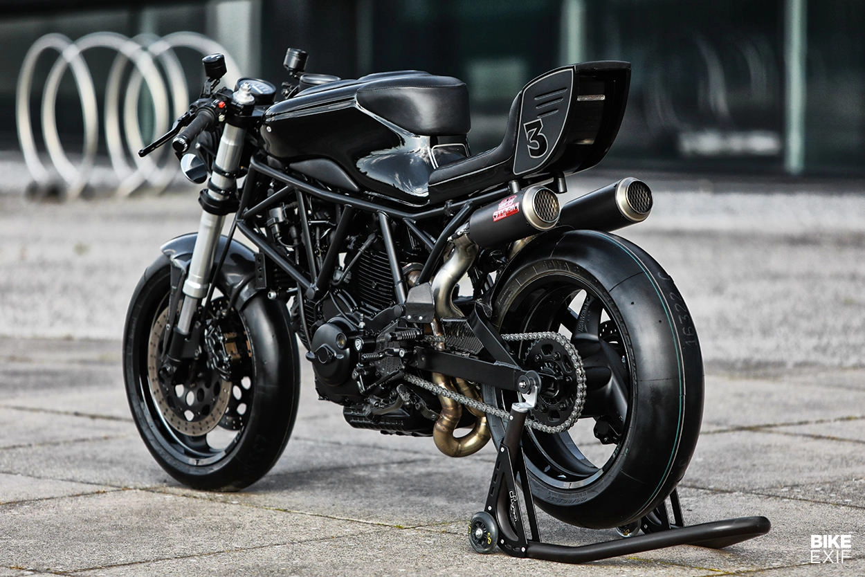 Ducati 900 ss độ theo chủ đề black in black đến từ nhà thiết kế bỉ - 9