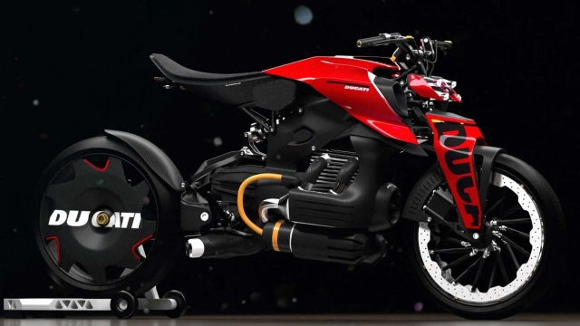 Ducati ghost - một mẫu xe điện ý tưởng của daniel kemnitz - 8