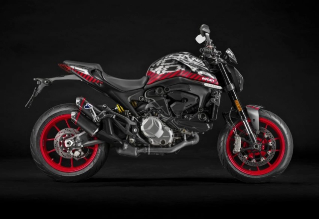 Ducati monster 2021 được bổ sung gói phụ kiện chính hãng và đồ họa mới - 3