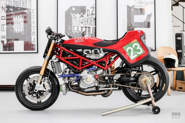 Ducati monster s4rs độ phong cách tracker với ngoại hình lôi cuốn - 3
