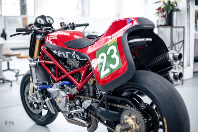 Ducati monster s4rs độ phong cách tracker với ngoại hình lôi cuốn - 4