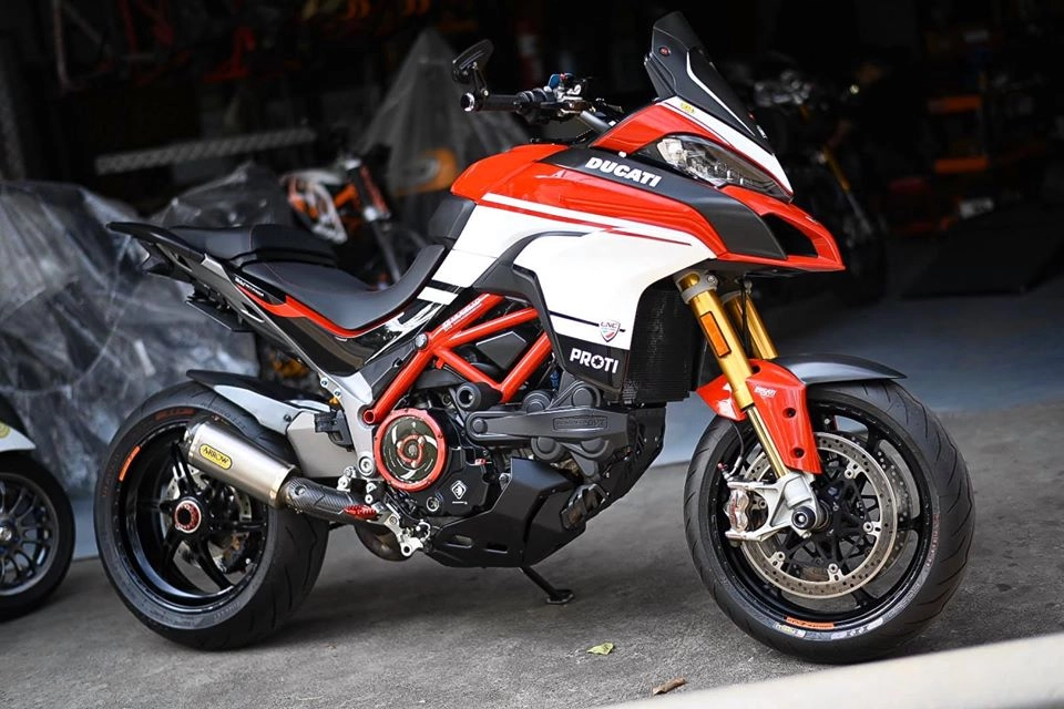 Ducati multistrada 1260 độ đầy ấp công nghệ đến từ mugello - 1