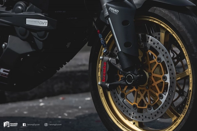 Ducati multistrada độ cá tính với dàn chân sáng chói - 5