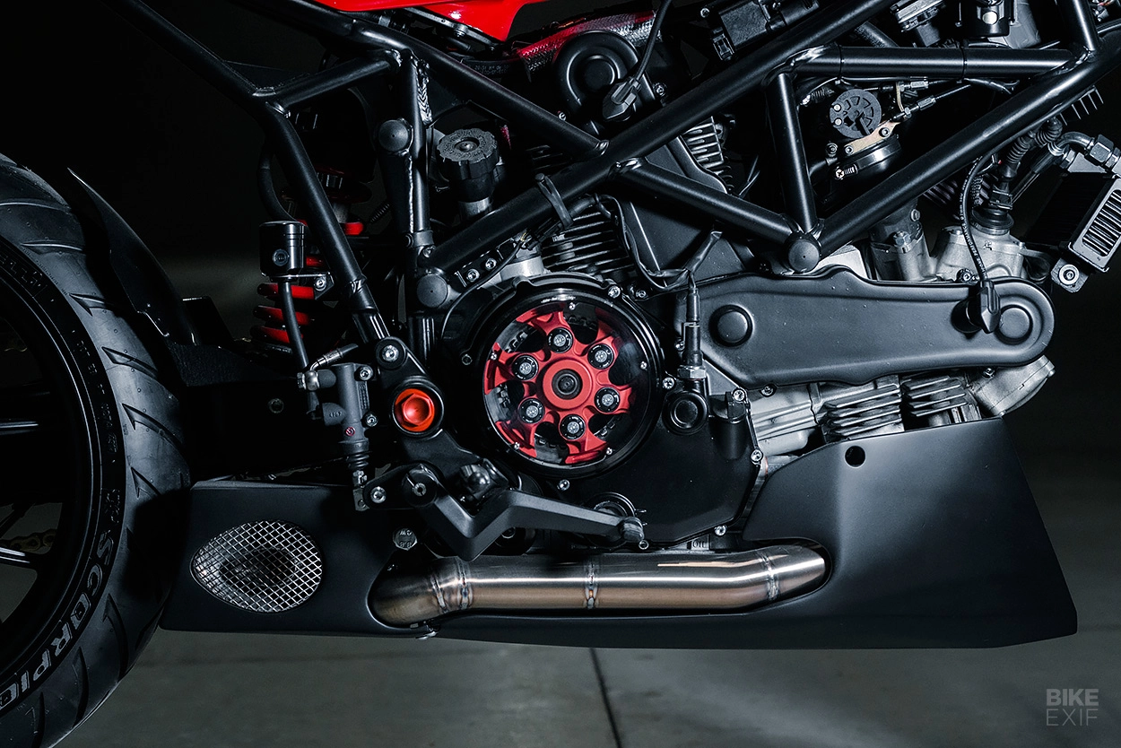 Ducati multistrada độ lại theo phong cách cafe racer - 8