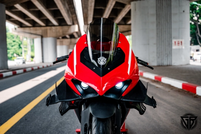 Ducati panigale 899 độ bodykit superleggera v4 của giba moto - 4