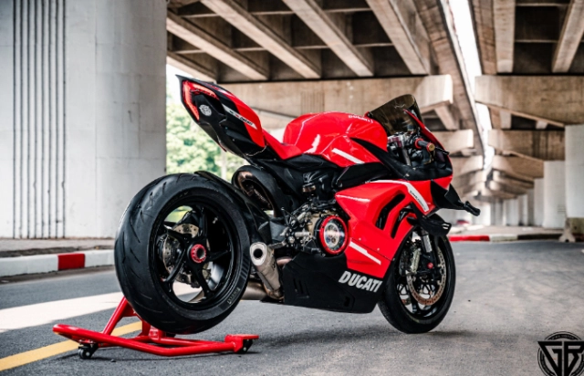 Ducati panigale 899 độ bodykit superleggera v4 của giba moto - 7