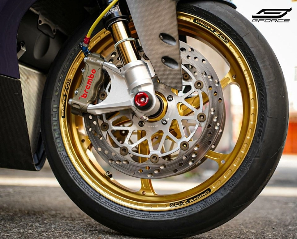 Ducati panigale 899 độ đặc trưng với phong cách tím khoai môn - 3