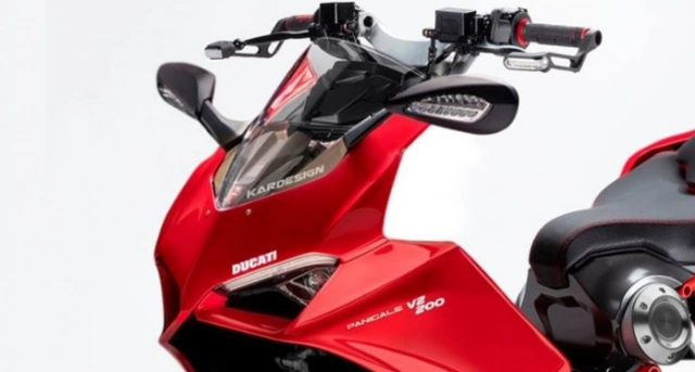 Ducati panigale scooter siêu dị trong hình hài siêu mô tô panigale - 1