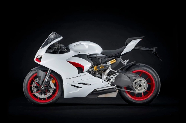 Ducati panigale v2 white rosso trình làng đẹp khó cưỡng - 12