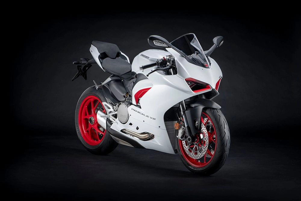 Ducati panigale v2 white rosso trình làng đẹp khó cưỡng - 13