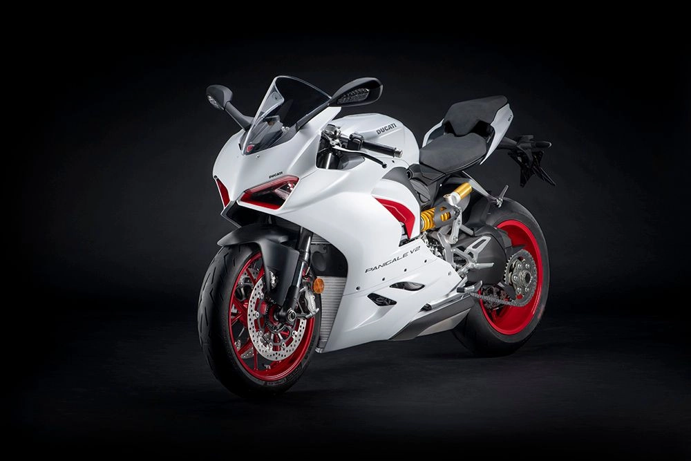 Ducati panigale v2 white rosso trình làng đẹp khó cưỡng - 14