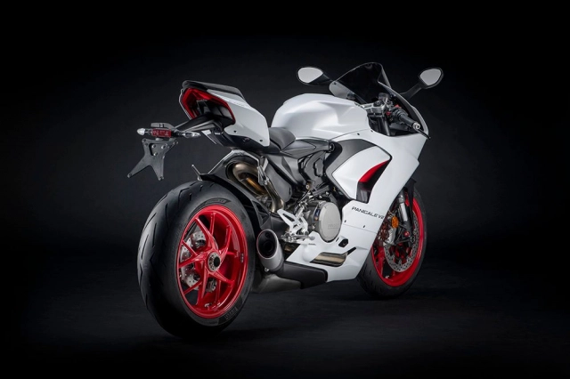 Ducati panigale v2 white rosso trình làng đẹp khó cưỡng - 15