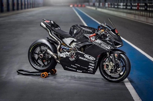 Ducati panigale v4 độ đầy gây cấn với diện mạo full carbon - 4