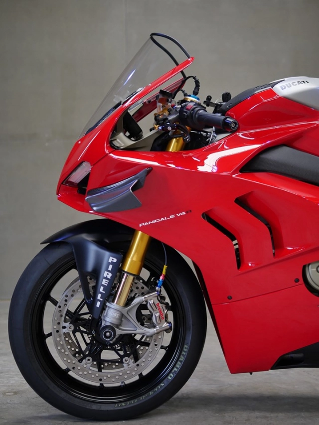 Ducati panigale v4 r độ chuẩn không cần chỉnh với dàn trang bị lôi cuốn - 4