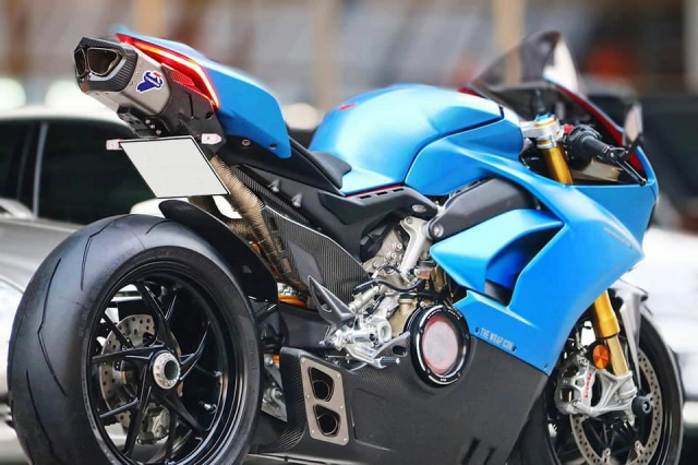 Ducati panigale v4 s độ tuyệt sắc trong gam màu mới - 10