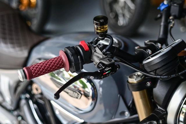 Ducati scrambler 1100 độ cá tính với nhiều chi tiết crom sáng bóng - 5
