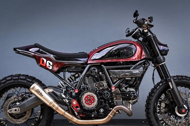 Ducati scrambler độ ấn tượng với phong cách dragon đến từ thái lan - 1